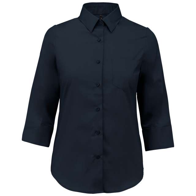LADIES' 3/4 SLEEVED SHIRT