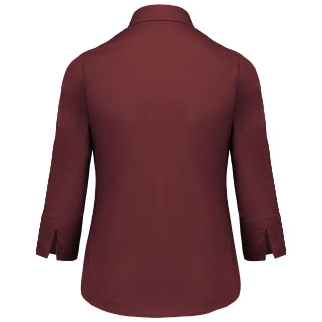 LADIES' 3/4 SLEEVED SHIRT
