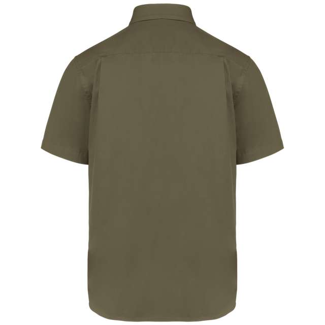 MEN'S ARIANA III SHORT-SLEEVE COTTON SHIRT