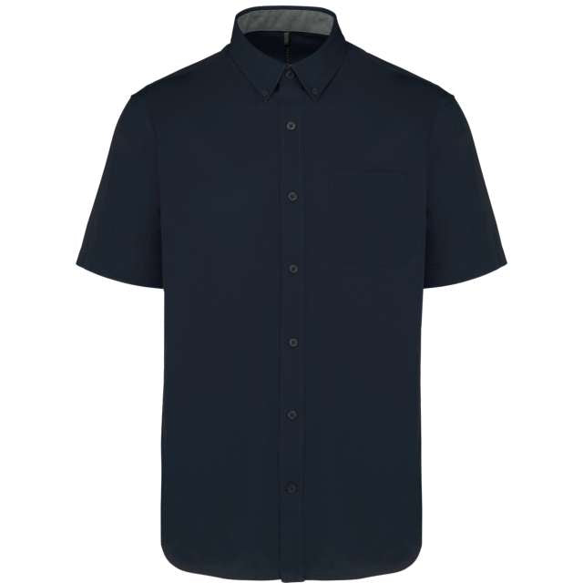 MEN'S ARIANA III SHORT-SLEEVE COTTON SHIRT