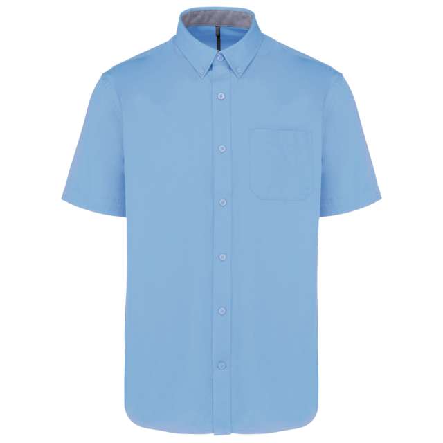 MEN'S ARIANA III SHORT-SLEEVE COTTON SHIRT