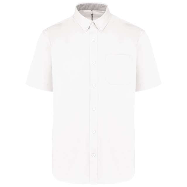 MEN'S ARIANA III SHORT-SLEEVE COTTON SHIRT