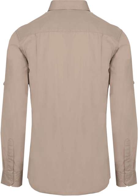 MEN'S LONG-SLEEVED SAFARI SHIRT