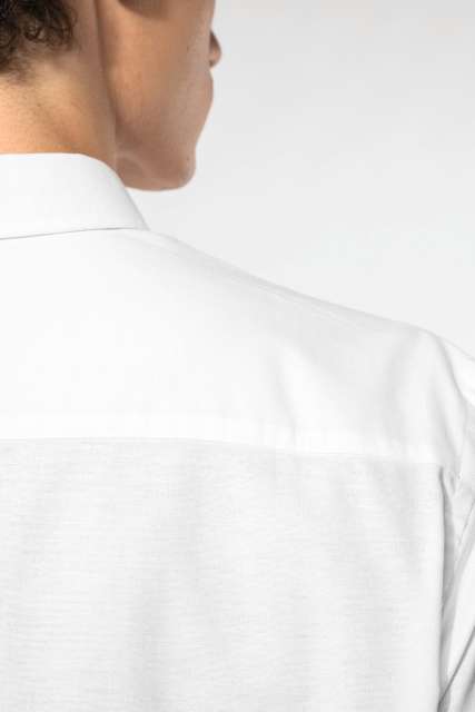 MEN LONG-SLEEVED EASY CARE SHIRT WITHOUT POCKET