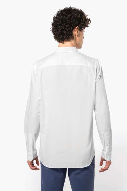 MEN LONG-SLEEVED EASY CARE SHIRT WITHOUT POCKET