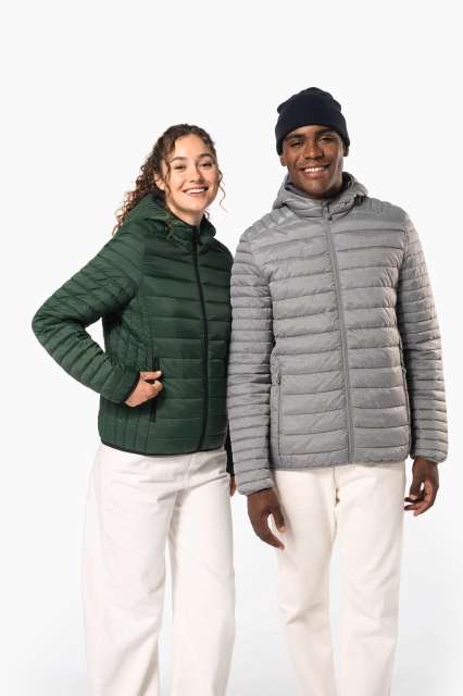 MEN'S LIGHTWEIGHT HOODED PADDED JACKET