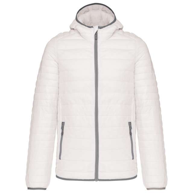 MEN'S LIGHTWEIGHT HOODED PADDED JACKET