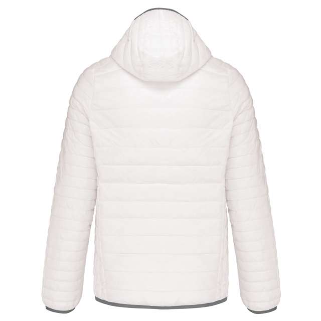MEN'S LIGHTWEIGHT HOODED PADDED JACKET
