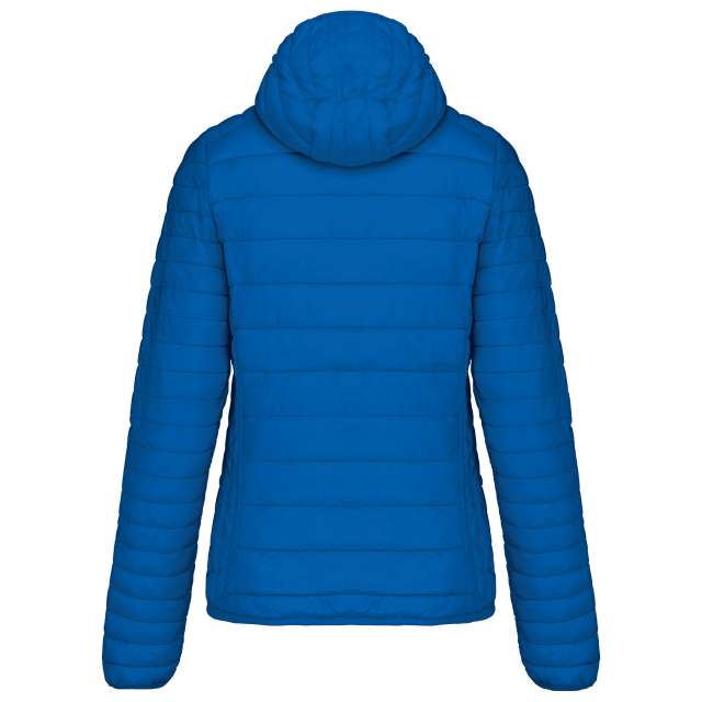 LADIES' LIGHTWEIGHT HOODED PADDED JACKET