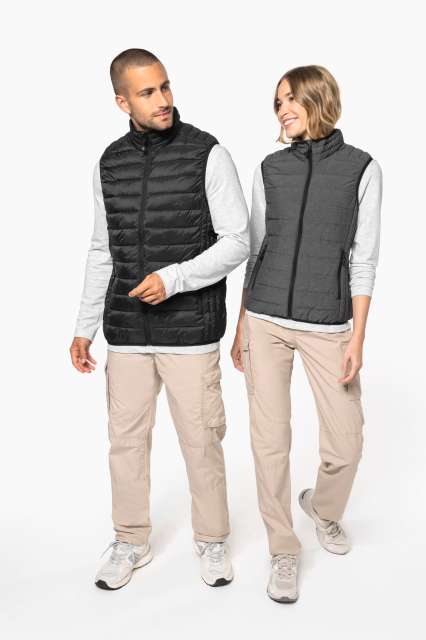 MEN’S LIGHTWEIGHT SLEEVELESS FAKE DOWN JACKET