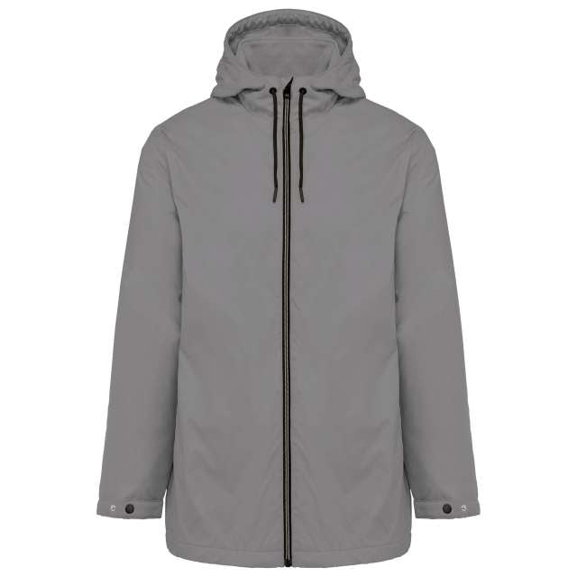 UNISEX HOODED JACKET WITH MICRO-POLARFLEECE LINING