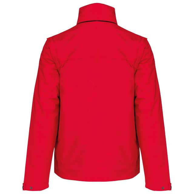 SCORE - DETACHABLE-SLEEVED BLOUSON JACKET
