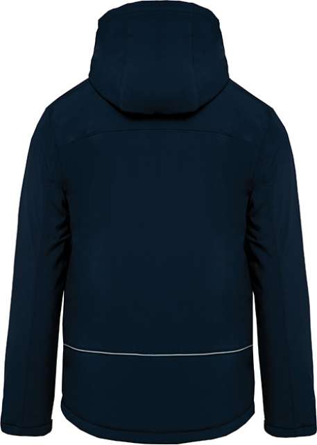 MEN'S HOODED SOFTSHELL LINED PARKA