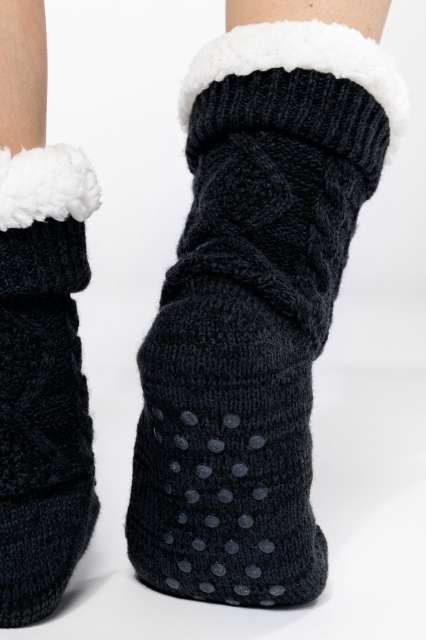 SHERPA-LINED LOUNGE SOCKS