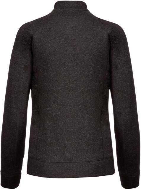 LADIES' FULL ZIP HEATHER JACKET