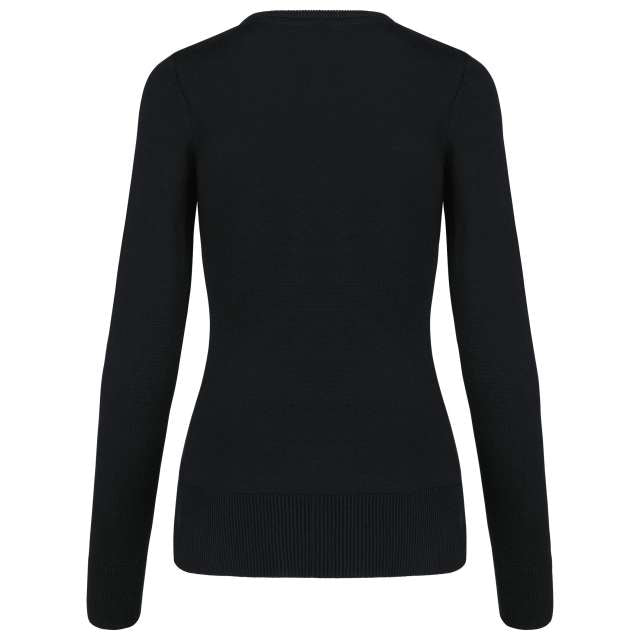 LADIES' V-NECK JUMPER