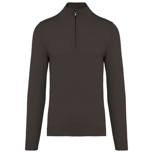 MEN'S ZIP NECK JUMPER