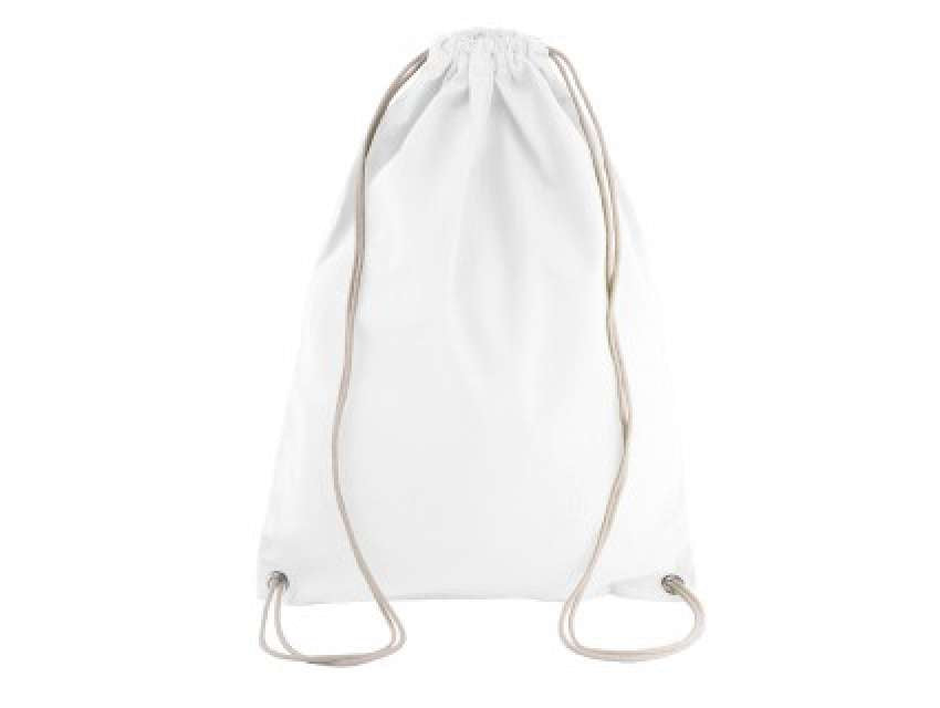 COTTON DRAWSTRING BACKPACK
