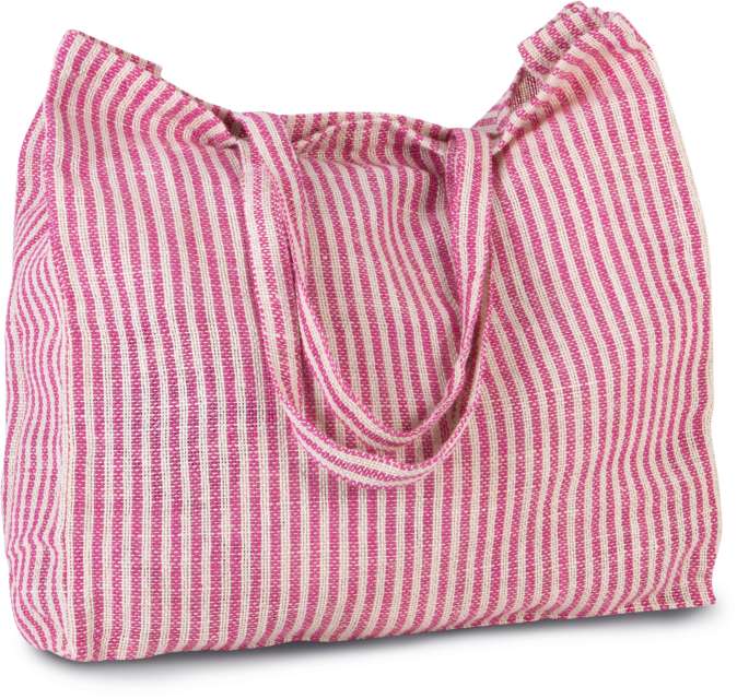 JUCO STRIPED SHOPPER BAG