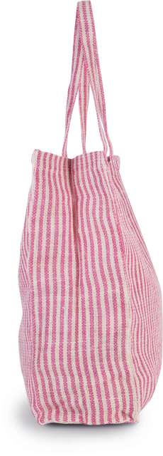 JUCO STRIPED SHOPPER BAG