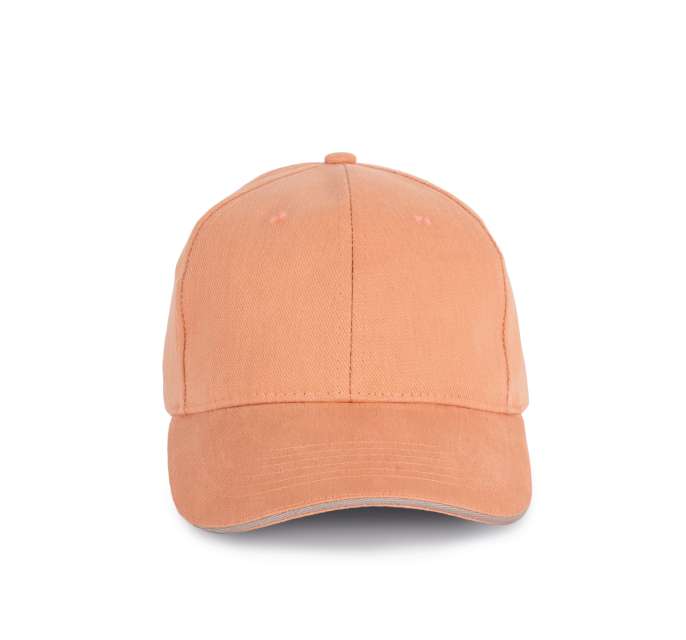 SAPCA ORGANIC COTTON WITH CONTRASTING SANDWICH PEAK - 6 PANELS