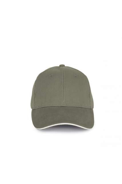 SAPCA ORGANIC COTTON WITH CONTRASTING SANDWICH PEAK - 6 PANELS
