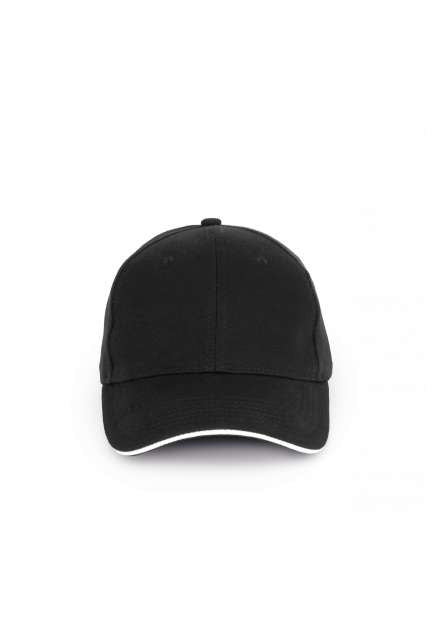 SAPCA ORGANIC COTTON WITH CONTRASTING SANDWICH PEAK - 6 PANELS