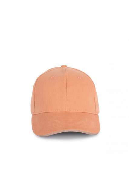 SAPCA ORGANIC COTTON WITH CONTRASTING SANDWICH PEAK - 6 PANELS