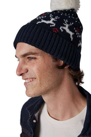 CACIULA BEANIE WITH REINDEER DESIGN