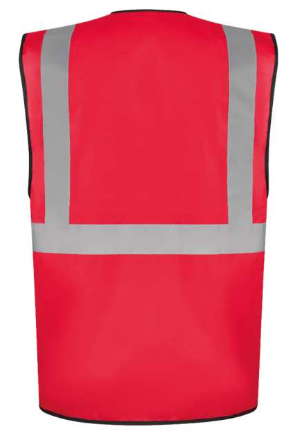 COMFORT EXECUTIVE SAFETY VEST "HAMBURG" - MULTIFUNCTIONAL WITH POCKETS