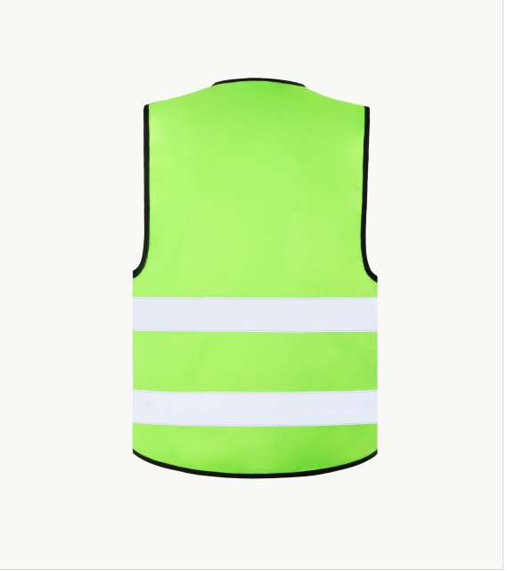 SAFETY VEST "WOLFSBURG" - BLACK HEM