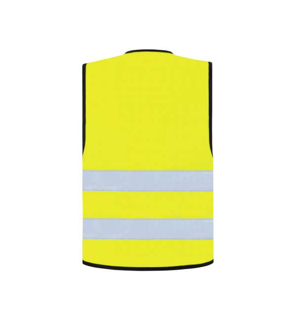 SAFETY VEST "WOLFSBURG" - BLACK HEM