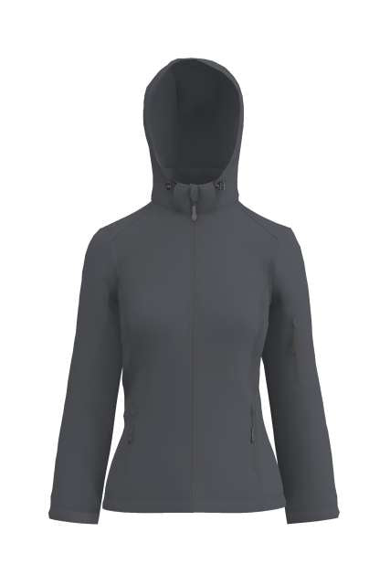 JACHETA SOFTSHELL 3 STRATURI CU GLUGA DETASABILA DAMA LE821