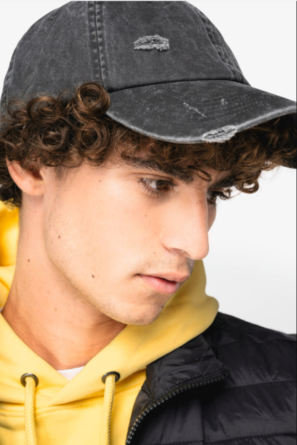 SAPCA ECO-FRIENDLY UNISEX RIPPED EFFECT