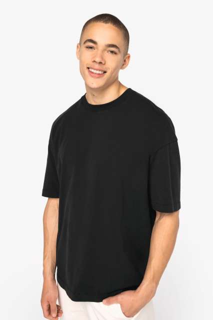 TRICOU BARBAT WASHED EFFECT OVERSIZED T-SHIRT