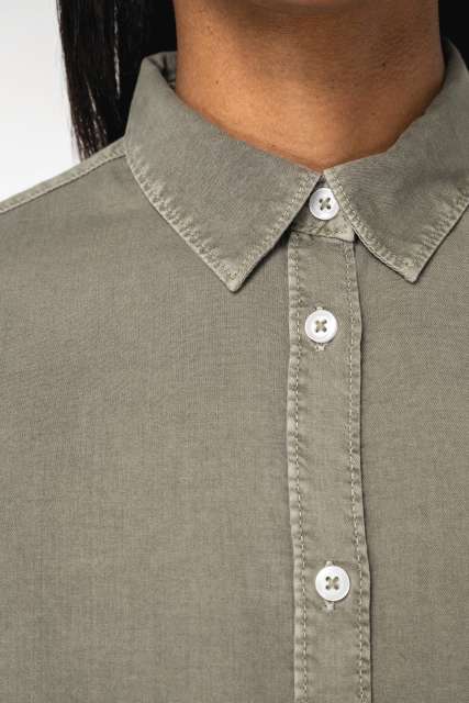 LADIES' WASHED SHIRT
