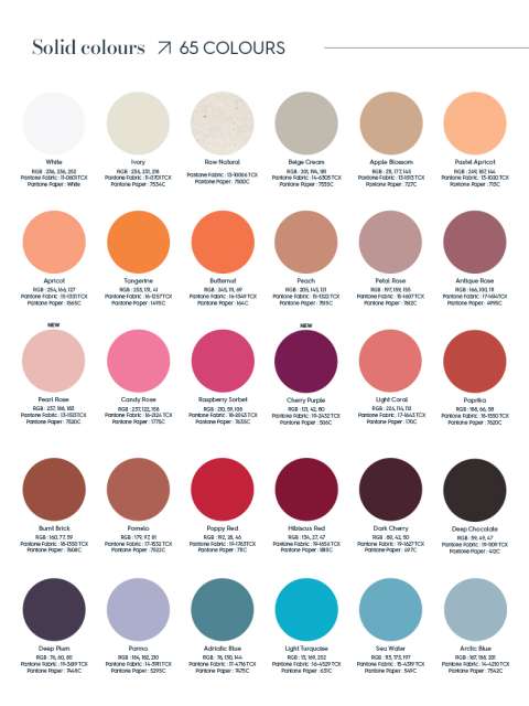 NATIVE SPIRIT COLOR CARD 2025