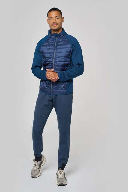 DUAL-FABRIC SPORTS JACKET