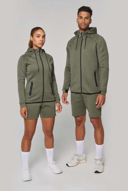 LADIES’ HOODED SWEATSHIRT