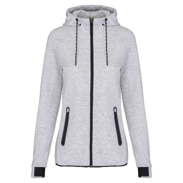 LADIES’ HOODED SWEATSHIRT