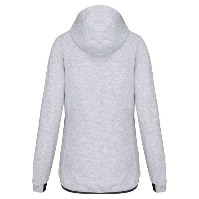LADIES’ HOODED SWEATSHIRT