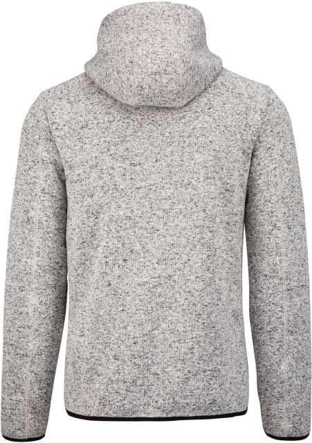 MEN'S HEATHER HOODED JACKET