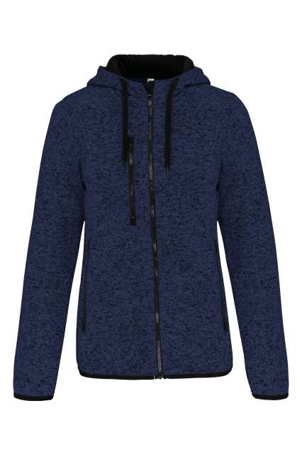 LADIES’ HEATHER HOODED JACKET