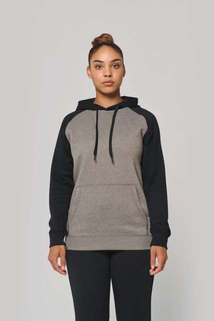 ADULT TWO-TONE HOODED SWEATSHIRT