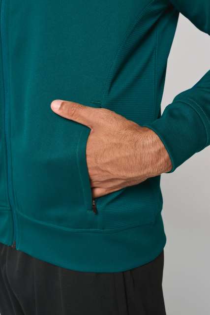 ADULT ZIPPED TRACKSUIT JACKET