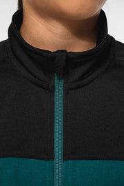 KIDS ZIPPED TRACKSUIT JACKET
