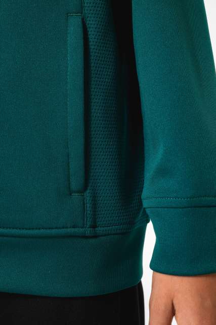 KIDS ZIPPED TRACKSUIT JACKET
