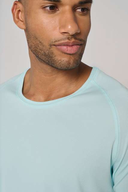 MEN'S RECYCLED ROUND NECK SPORTS T-SHIRT