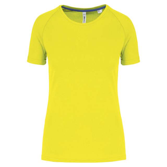 LADIES' RECYCLED ROUND NECK SPORTS T-SHIRT