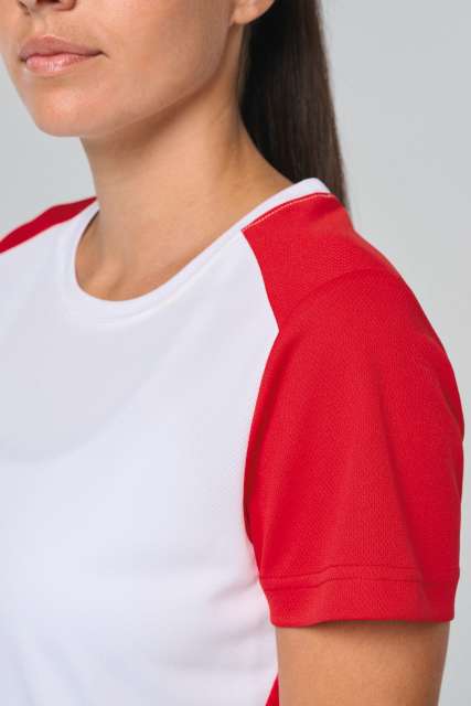 LADIES' ECO-FRIENDLY TWO-TONE SPORT T-SHIRT